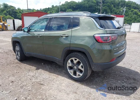 2019 Jeep Compass Limited 4X4 из США, поврежденный, VIN 3C4NJDCBXKT733847